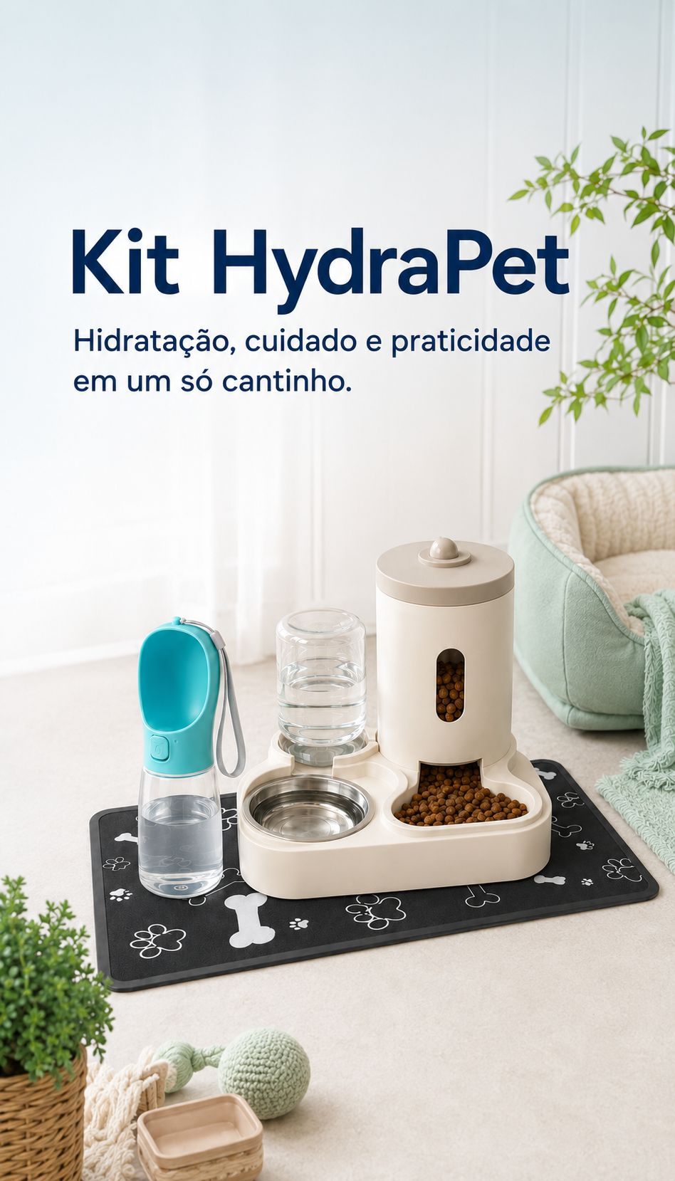 Kit HydraPet — Cuidado Completo para seu Pet.