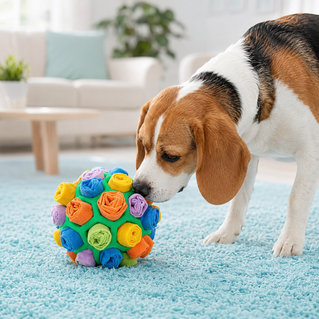 HydraPet Snuffle Ball™ — Interactive Sniff & Forage Dog Toy