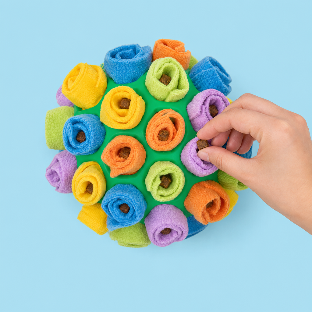 HydraPet Snuffle Ball™ — Interactive Sniff & Forage Dog Toy